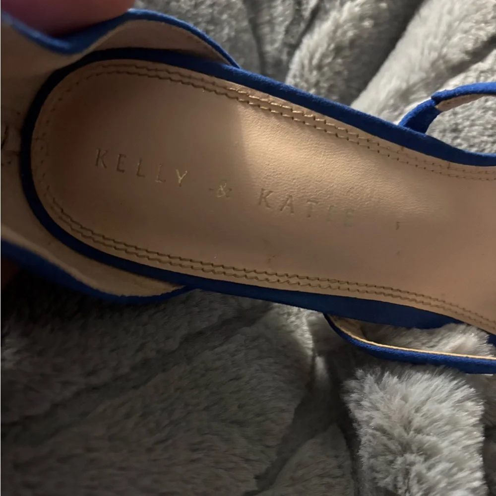 Kelly & Katie Blue Strappy Heels